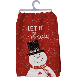 Let It Snow Kitchen Towel