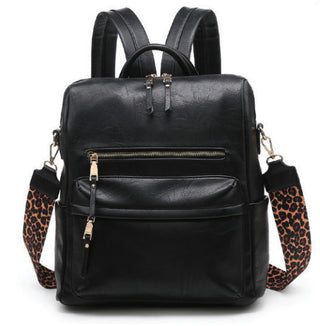 Jen & Co Amelia Backpack Black BP1993