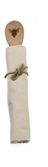 Bee Dish Towel & Spoon Set