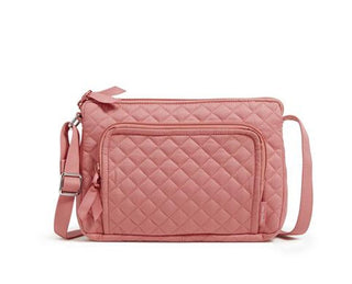 Vera Bradley RFID Little Hipster Terra Cotta Rose
