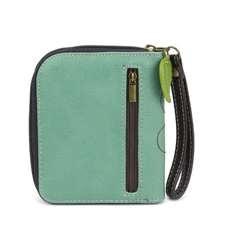 Chala 839 Zip Around Wallet Lady Bug Teal
