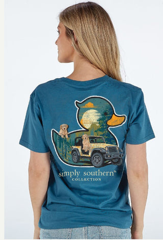 Simply Southern Short Sleeve Tee Duck Comet