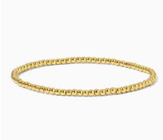My Fun Colors Fashion Fortunes 2.5mm Gold Round Beaded Bracelet Mini