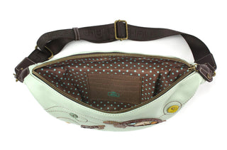 Chala 861 Fanny Pack Turtles Teal