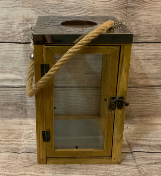 Nautical Wooden Lantern