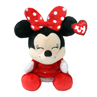Ty Beanie Minnie Mouse plush with her signature bow