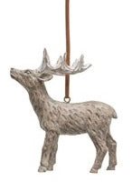 Hand Carved Resin Wildlife Ornament