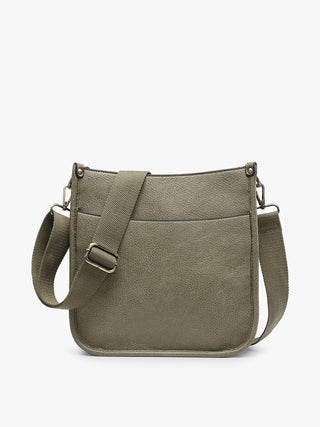 Jen & Co Posie Crossbody Rust Army Green M2168