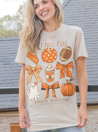 Simply Southern Short Sleeve Pie Oat Heather