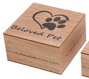 Beloved Pet Memory Box