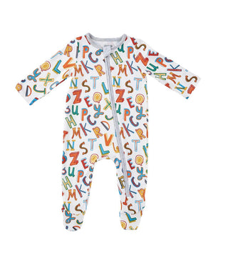 Mudpie Alphabet Sleeper 3-6M