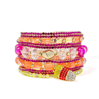 Candy Corn Stack: Plus Size 8.0"