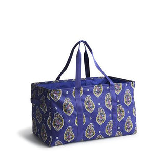 Vera Bradley Large Utility Tote Kew Gardens Blue