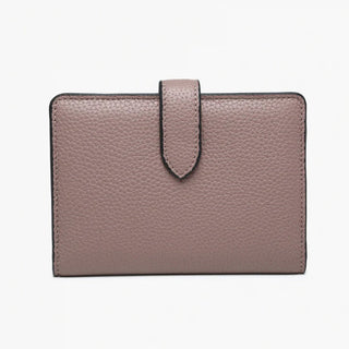 Jen & Co Jane Snap Wallet Darnk Mauve M2612