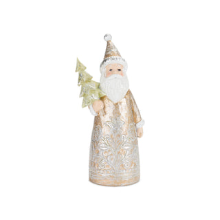 Resin Gold/Silver  Santa