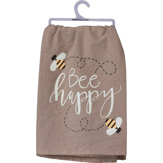Bee Happy Kitchen Towel