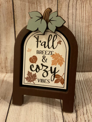 Fall Tabletop Easel Fall Breeze