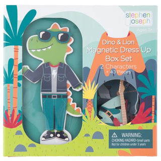 Stephen Joseph Magnetic Dress Up Set Dino