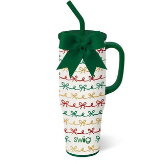 Swig Mega Mug Christmas Bows 40oz