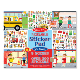 Melissa & Doug Reusable Sticker Pad My Town