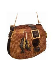 Fishing Basket Birdhouse