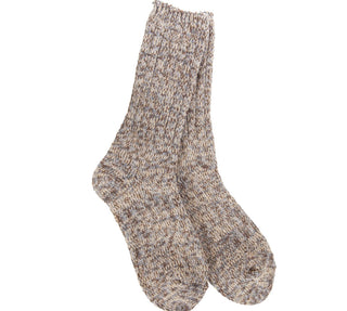 World's Softest Socks Weekend Ragg Crew Nutty
