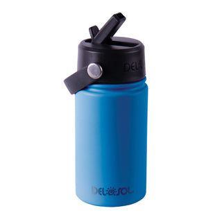 Del Sol Color Changing Kids Water Bottle Grey to Blue