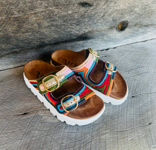 Very G Rayna Platform Sandal Multi
