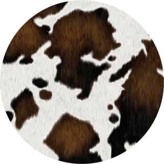 Cow Hide Car Coaster 78100
