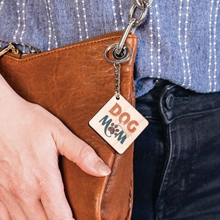 Dog Mom Keychain