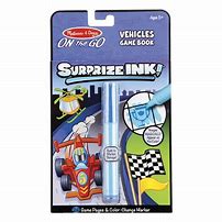 Melissa & Doug On the Go Surprise Ink Game Book Vehicles