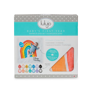 Lulujo Baby's First Year Blanket A Dream Come True