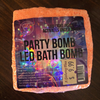 garb2ART Party Bomb LED Bath Bomb