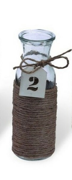 Jute Wrapped Vase
