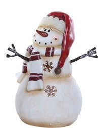 Resin Snowman Figurine