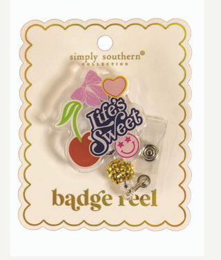 Simply Southern Badge Reel Sweet