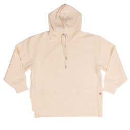 Simply Southern Ribbed Hoodie Pearl