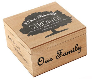 Our Family is a Circle Memorial Box