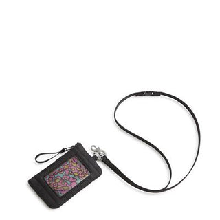 Vera Bradley Zip ID Pouch w/Breakaway Lanyard Moonless Night