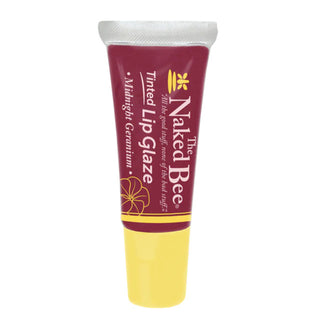 The Naked Bee Tinted Lip Glaze Midnight Geranium
