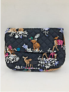 Vera Bradley Brush & Cosmetic Case Merry Mischief