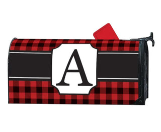 Buffalo Check Monogram Mail Wrap