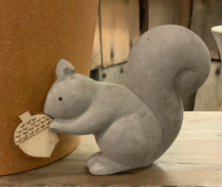 Concrete Squirrel Sitter