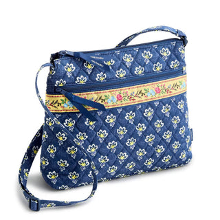 Vera Bradley Original Zip Hipster Maison Blue