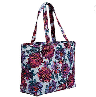 Vera Bradley Grand Tote Set Neon Blooms