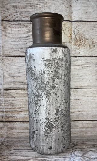 Concrete & Copper Vase