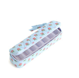 Vera Bradley Travel Pill Case Daffodil Ditsy