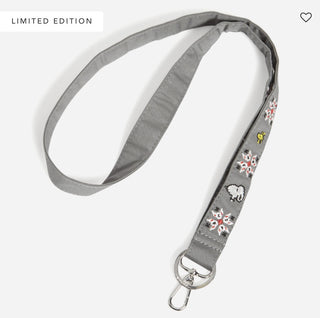 Vera Bradley Ski Slope Snoopy Wide Lanyard