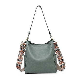 Jen & Co Penny Bucket Bag Dark Teal M2070