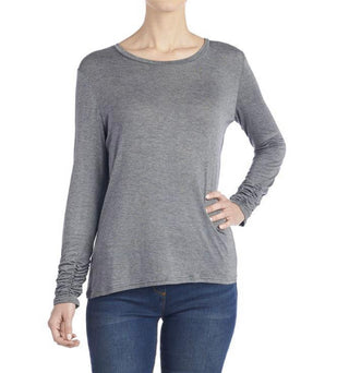 Coco + Carmen Scrunch Sleeve Crew Neck Tee  2039067